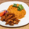 Jollof rice & Beef Suya Special
