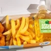 Chicken Nuggets, chips and kids drinks combo