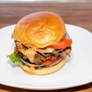 Chicken Suya Burger